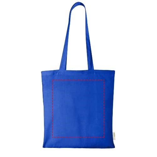 Orissa 100 g/m² Tragetasche aus Bio-Baumwolle 7L royalblau