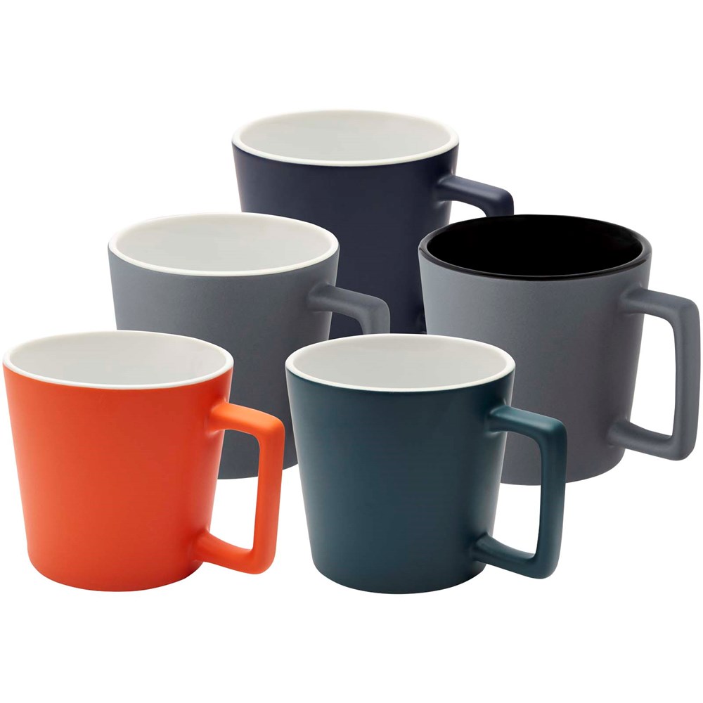 Tasse Cali de 370 ml en céramique avec finition mate Deep Sea Green