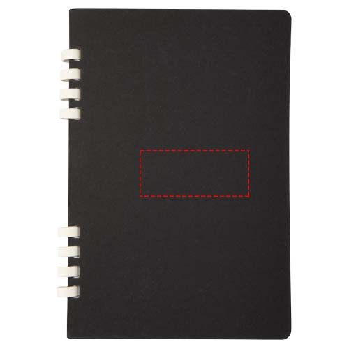 Fil A5 Hardcover RCS recyceltes Spiralnotizbuch schwarz