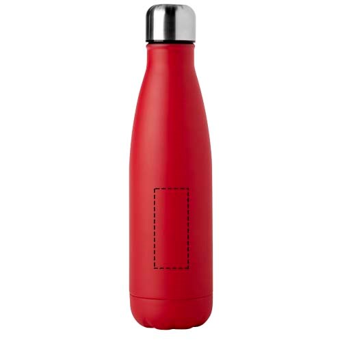 Bouteille isotherme sous vide Cove de 500 ml en cuivre et acier inoxydable recyclé certifié RCS  Rouge