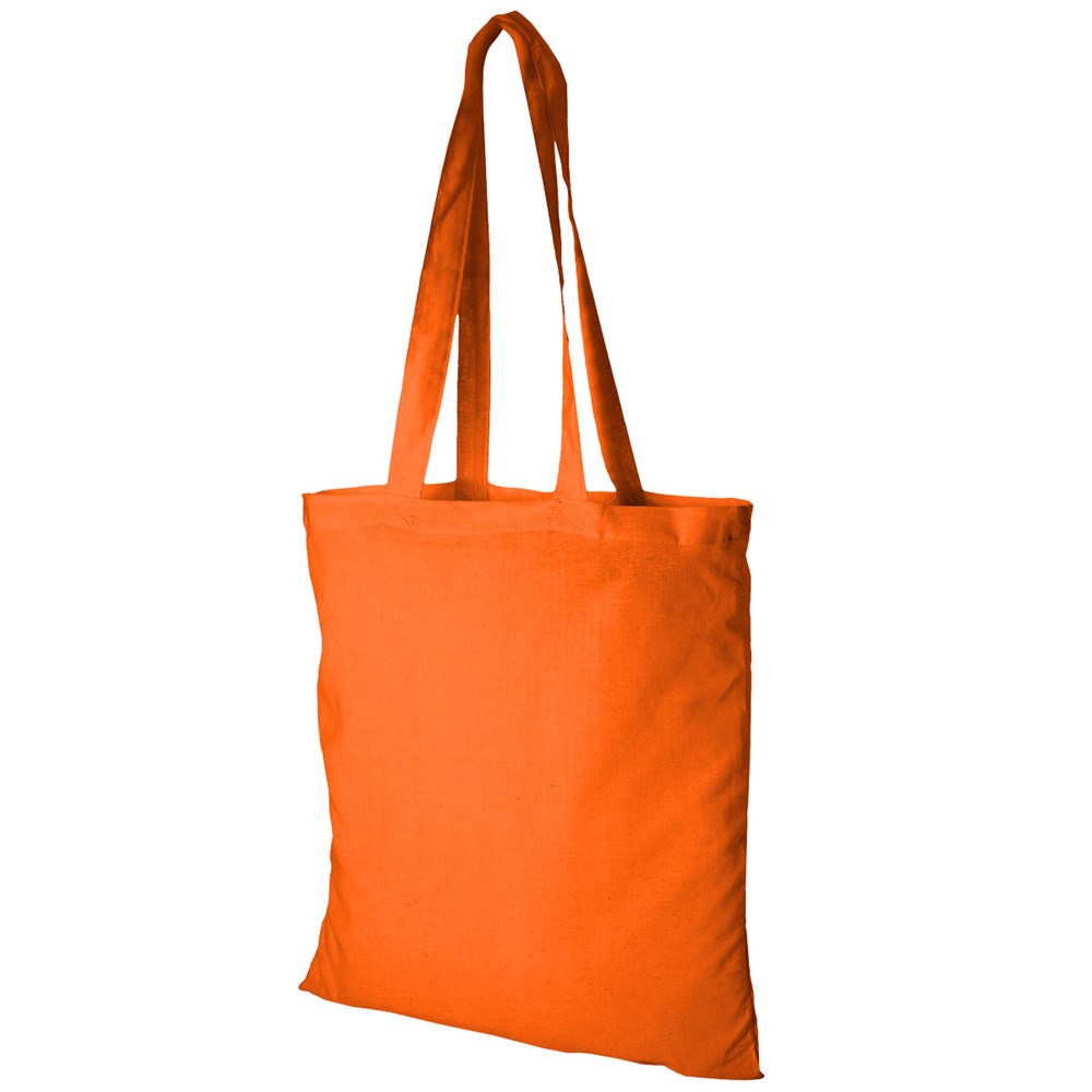 Einkaufstasche Baumwolle 140g/m² orange