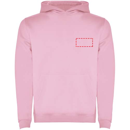 Urban Kapuzenpullover für Kinder hellrosa