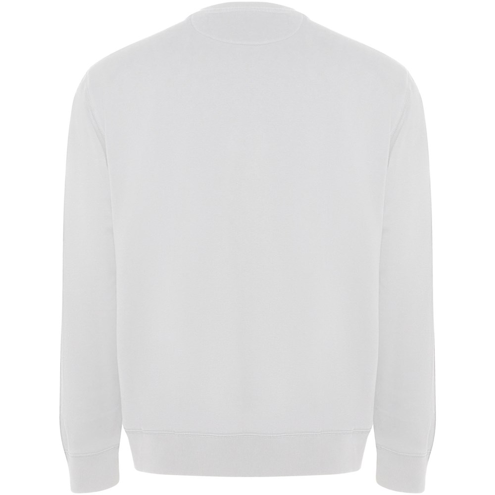 Batian Sweatshirt mit Rundhalsausschnitt aus Bio-Baumwolle Unisex weiss