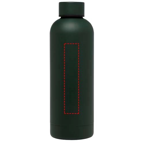 Bouteille isotherme avec isolation par le vide Spring 500 ml en cuivre inoxydable recyclé certifié RCS Green flash