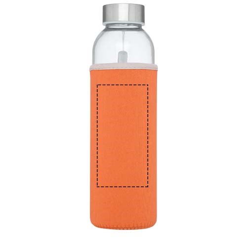 Bouteille de sport Bodhi 500 ml en verre Orange