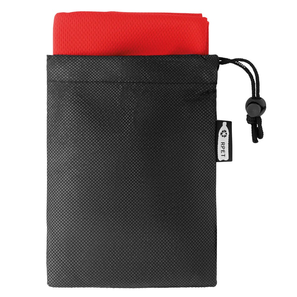 Sporthandtuch Recycling blau