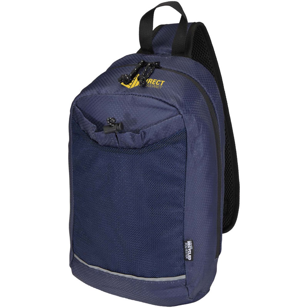 Nomad GRS-recycelte Umhängetasche mit Trinkfunktion navy