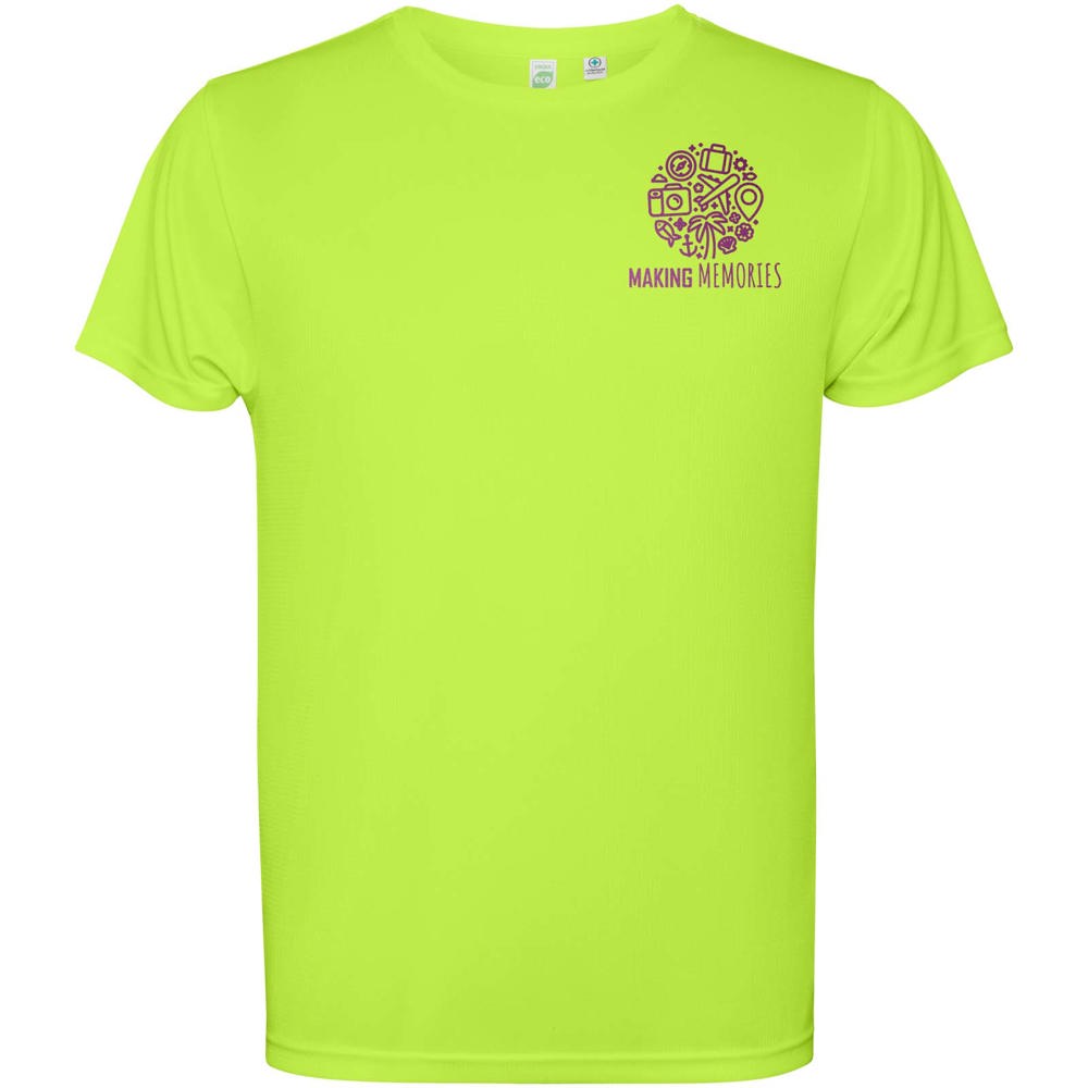 T-shirt Estoril à manches courtes pour enfant Fluor Green