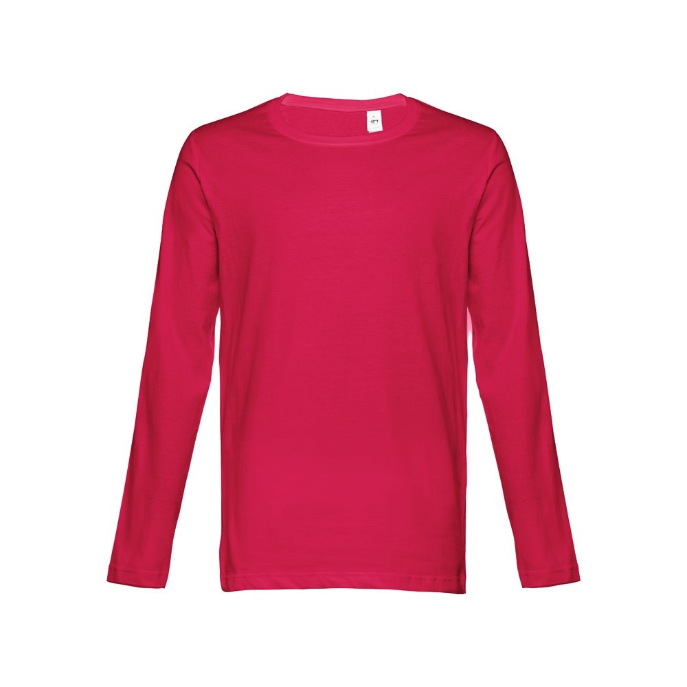 THC BUCHAREST Herren Langarm T-Shirt rot