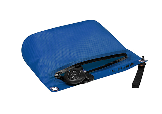 Reissverschluss-Tasche DRYBAG bleu roi