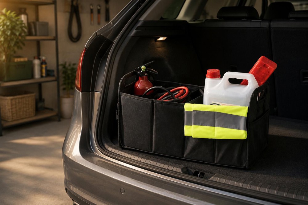 Organiseur de coffre Simon | Pliable