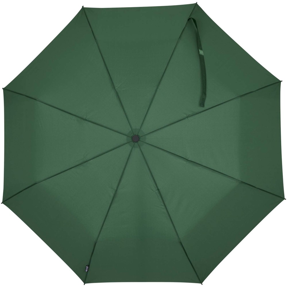 Parapluie pliable Renee de 58 cm à ouverture et fermeture automatiques vert