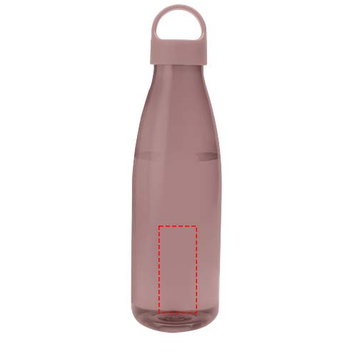 Bergen Trinkflasche aus recyceltem Kunststoff 800 ml Dusty Pink