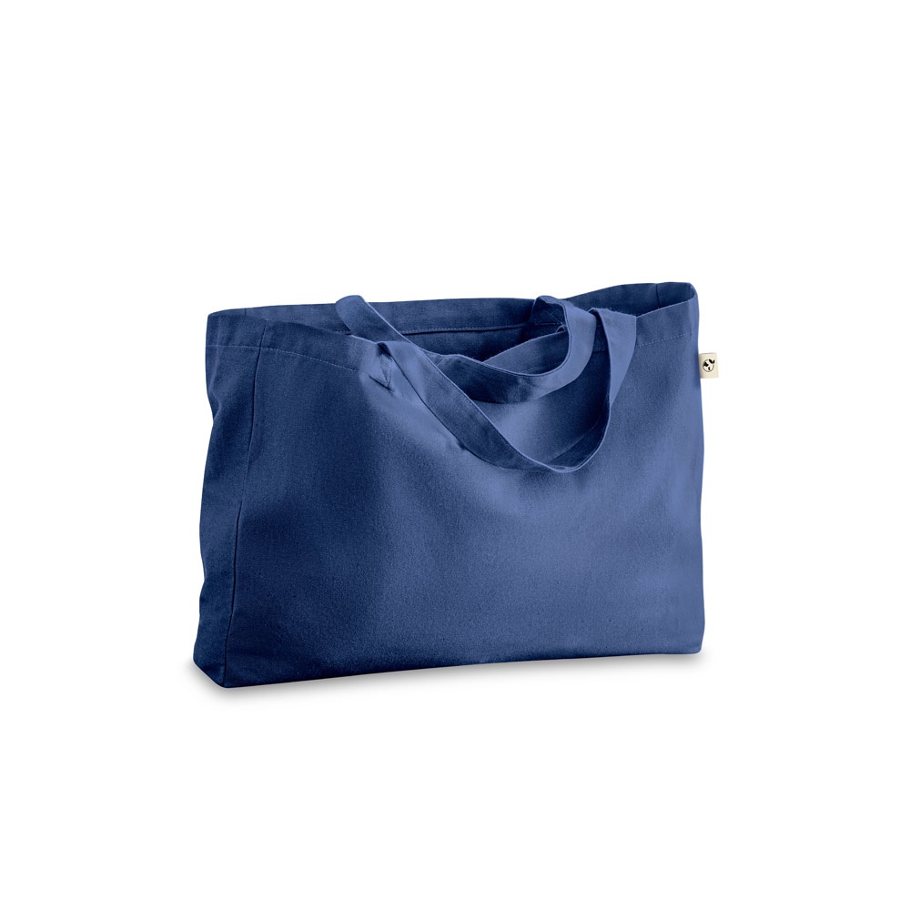 CAMDEN Tragetasche aus Baumwolle (50%), recycelter Baumwolle (30%) und polyester (20% rPET) (280 g/m²) Blau