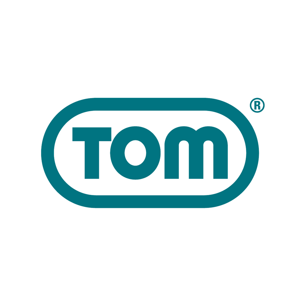 Reibradfeuerzeug TOM Flame gelb transparent