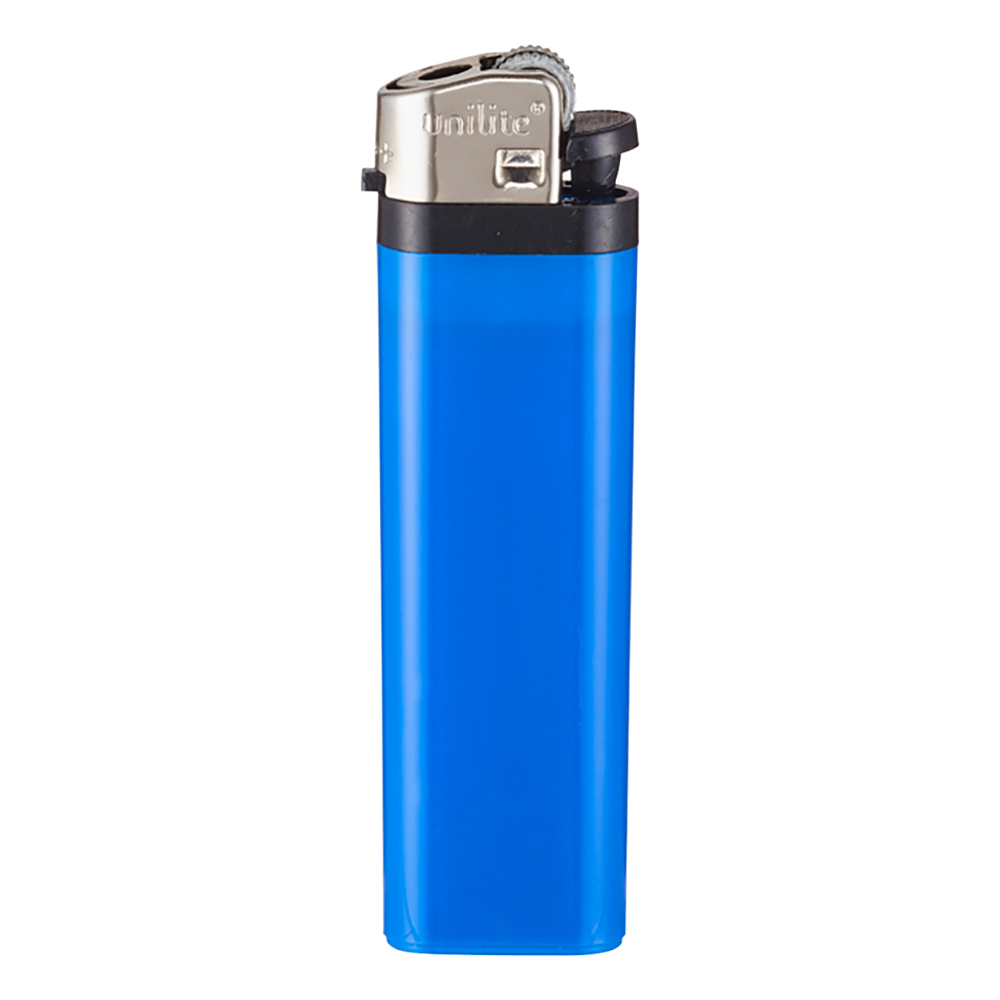 Briquet à gaz jetable Unilite Roue de friction bleu
