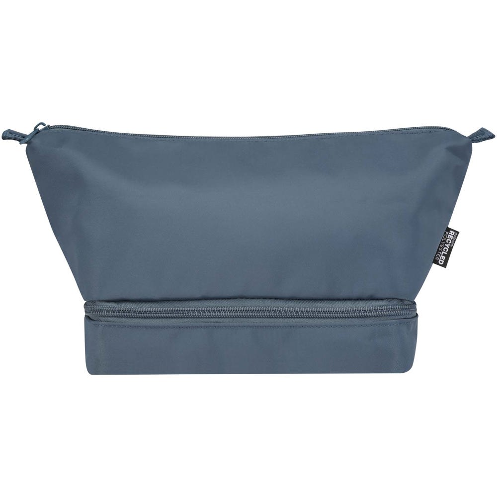 Sac de toilette de voyage Trip Aware™ de 6 L en matériaux recyclés Hale Blue