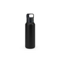 NICKLAUS Edelstahlflasche (91% recycelt) mit vakuumisolierter Doppelwand 590 mL