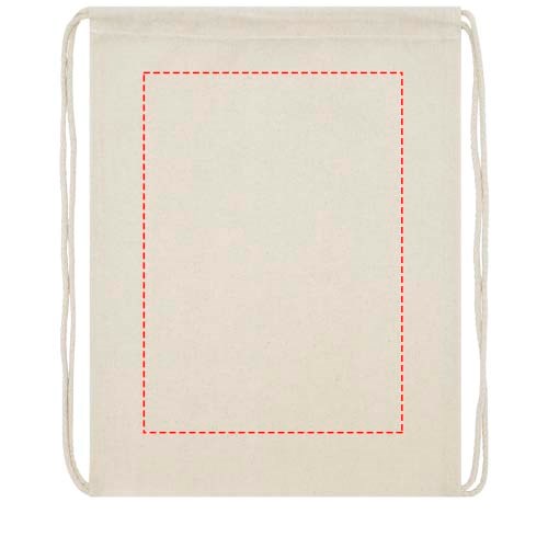 Oregon 140 g/m² Turnbeutel aus Baumwolle 5L natural