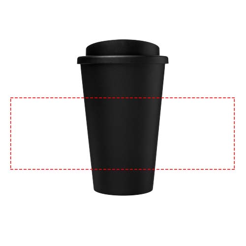 Gobelet avec isolation Americano® POP de 350 ml Noir