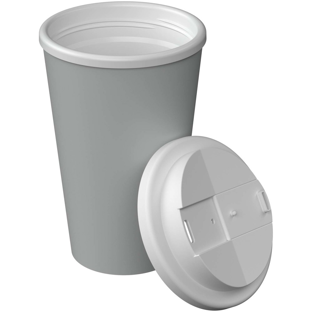 Gobelet isotherme Americano® Infiniti de 350 ml avec couvercle anti-déversement Gris roche