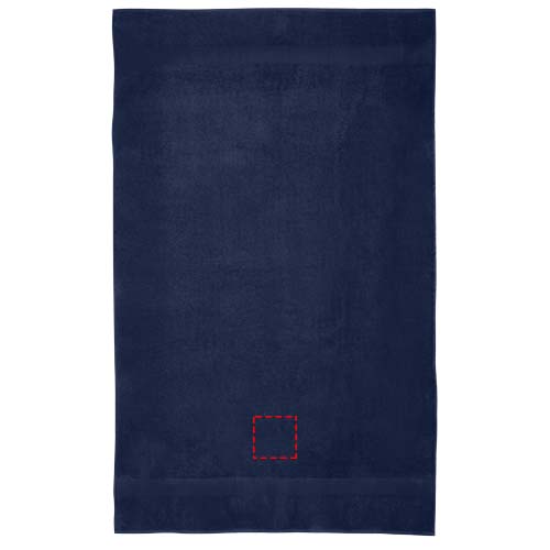 Evelyn 450 g/m² Baumwollhandtuch 100 x 180 cm navy