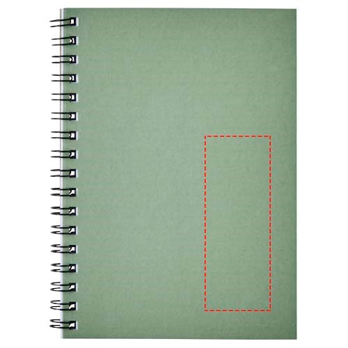 Carnet de notes à spirales Desk-Mate ® A6 coloré Vert bruyère