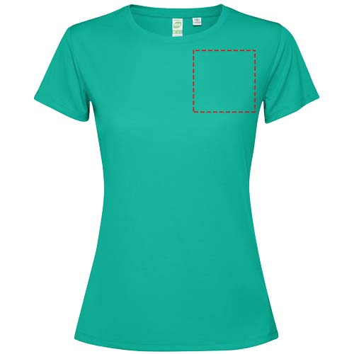 T-shirt Estoril à manches courtes pour femme Jade