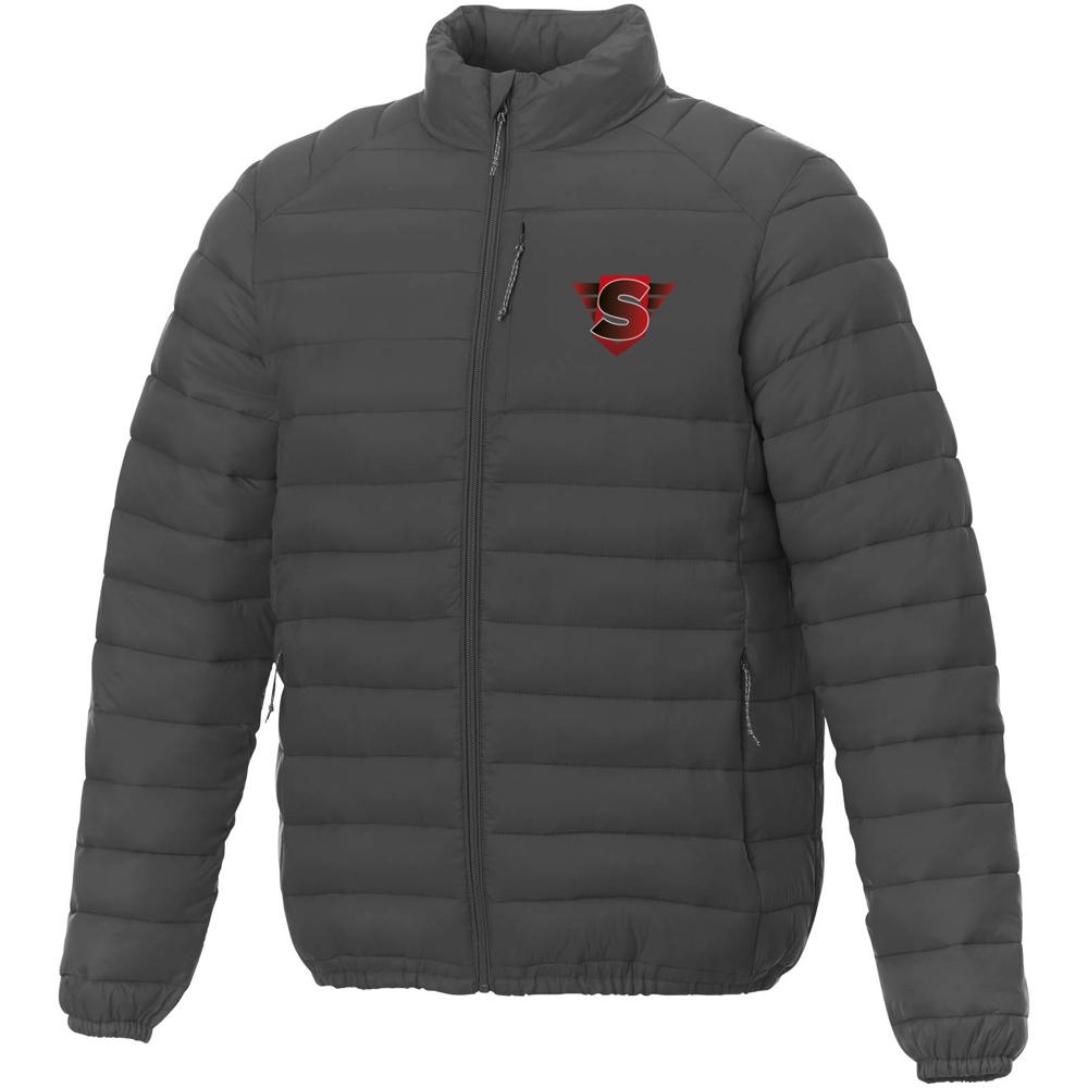 Athenas recycelte wattierte Jacke für Herren storm grey