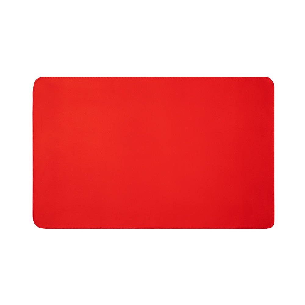Fleece-Decke Caroline rot