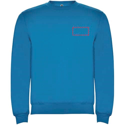 Pull à col ras-du-cou Clasica pour enfant Bleu océan