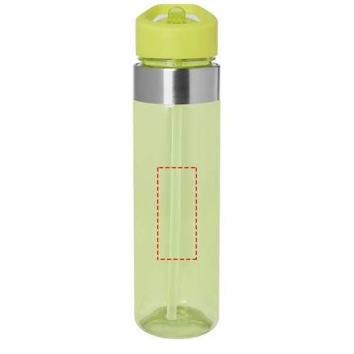 Bouteille avec couvercle à bec verseur Dylan Tritan de 650 ml Citron vert