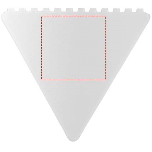 Grattoir à glace triangulaire Frosty blanc