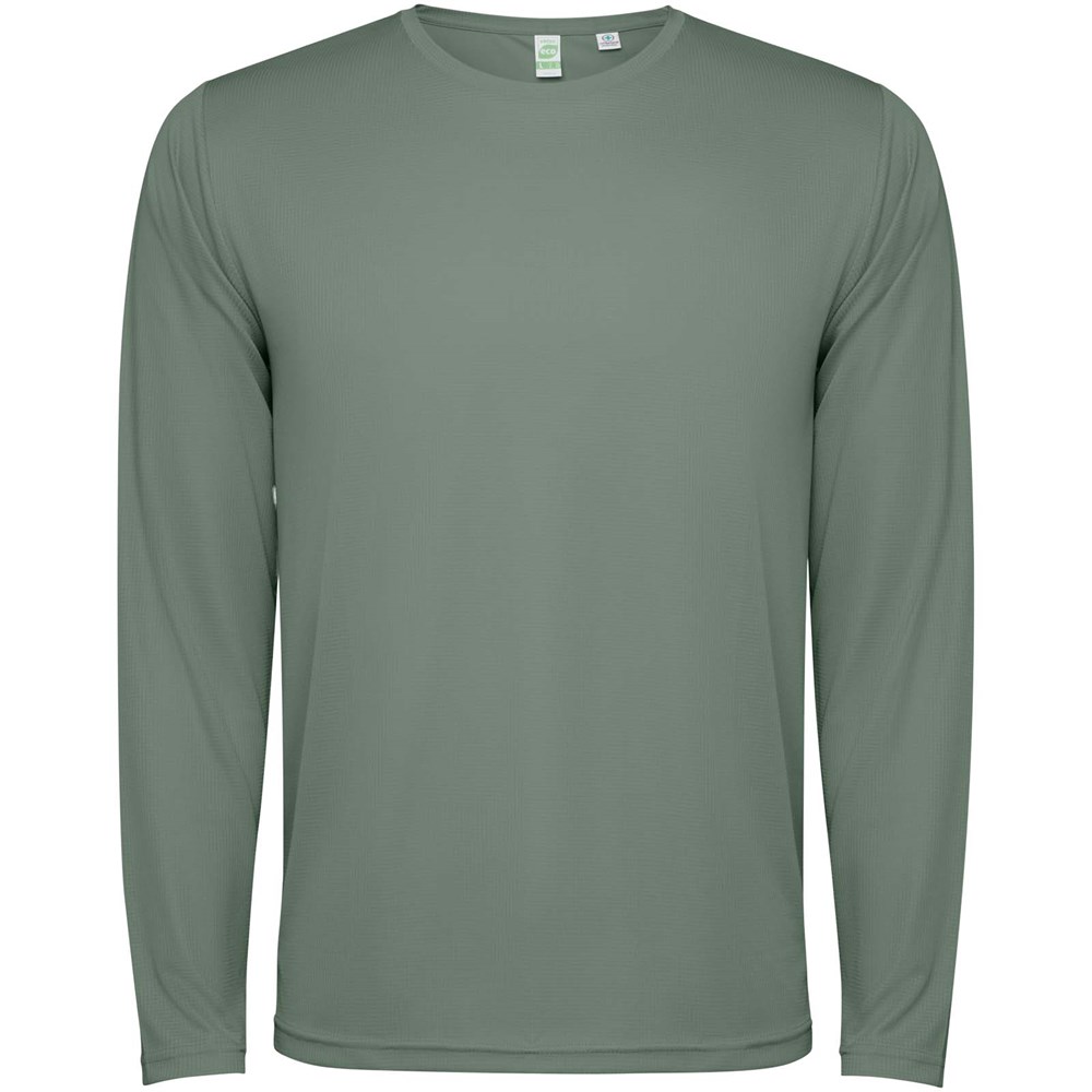 T-shirt Estoril à manches longues pour enfant Laurel green