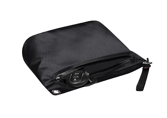 Reissverschluss-Tasche DRYBAG noir