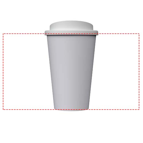 Gobelet isotherme Americano® Infiniti de 350 ml Gris clair