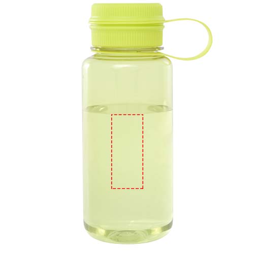 Bouteille sport Ryder de 900 ml en RPET certifié RCS avec couvercle multifonctions Citron vert