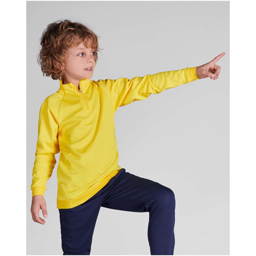 Epiro Half-Zip Sweatshirt für Kinder rot