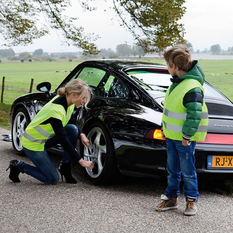 Sicherheitsweste Safety gelb Erwachsene