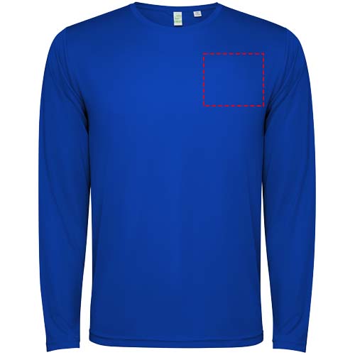 T-shirt Estoril à manches longues pour enfant Bleu royal
