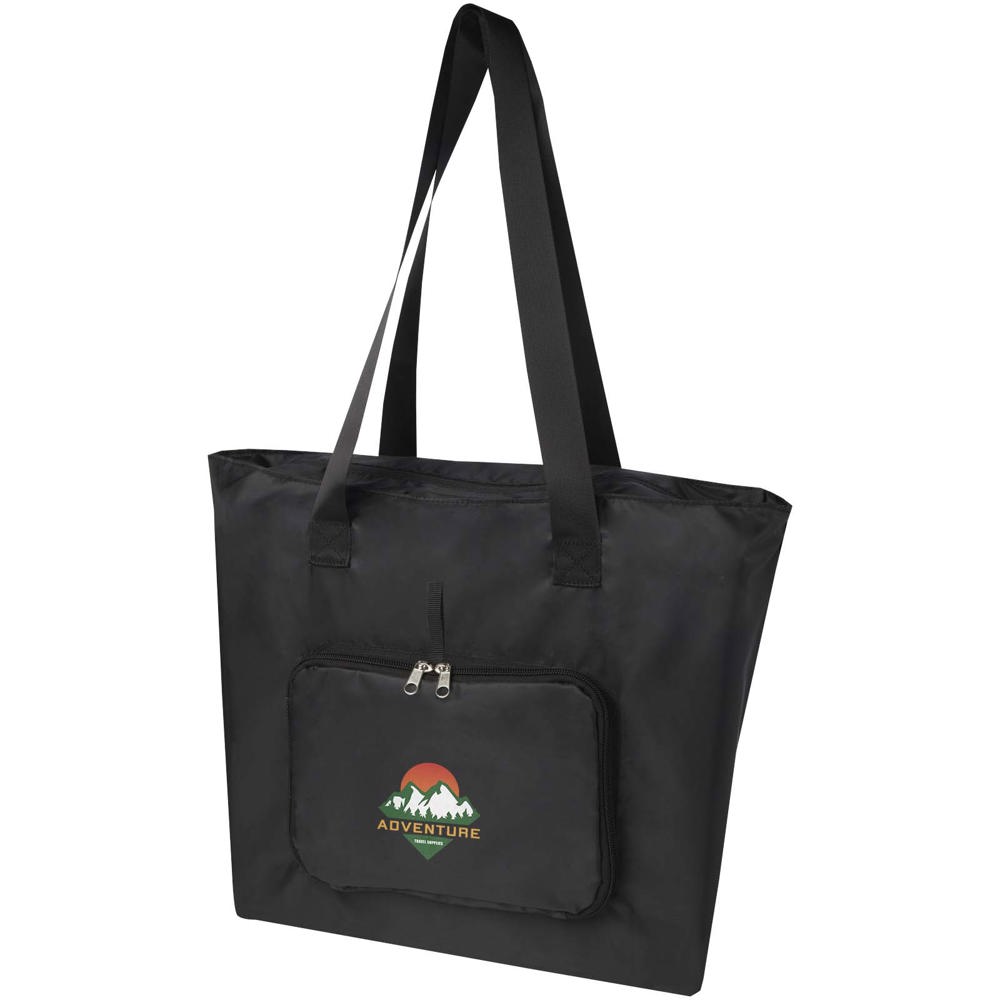 EcoFold faltbare RPET Tragetasche 16 L schwarz
