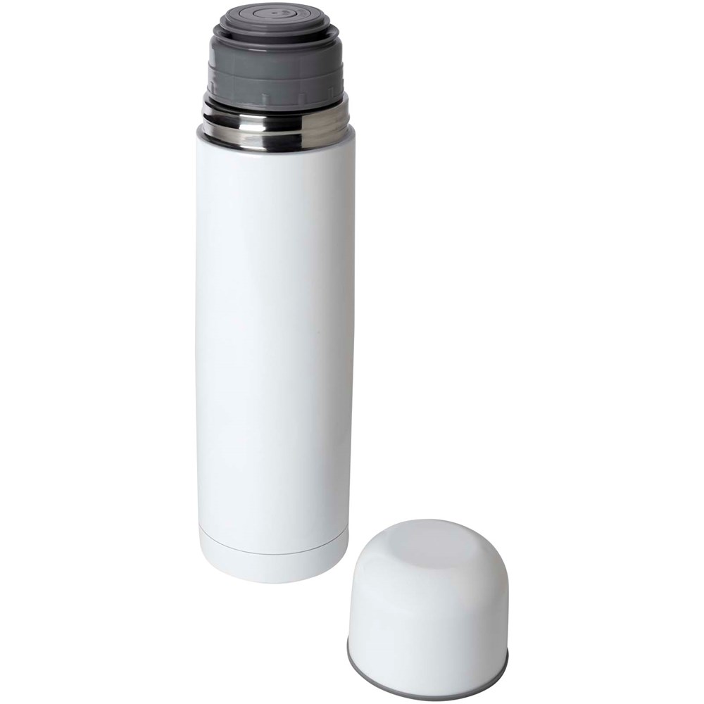 Bouteille isotherme en acier inoxydable recyclé certifié RCS de 750 ml Sullivan Blanc