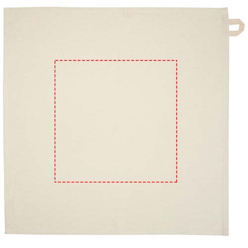 Alora 200 g/m² Küchenhandtuch aus recycelter Baumwolle oatmeal