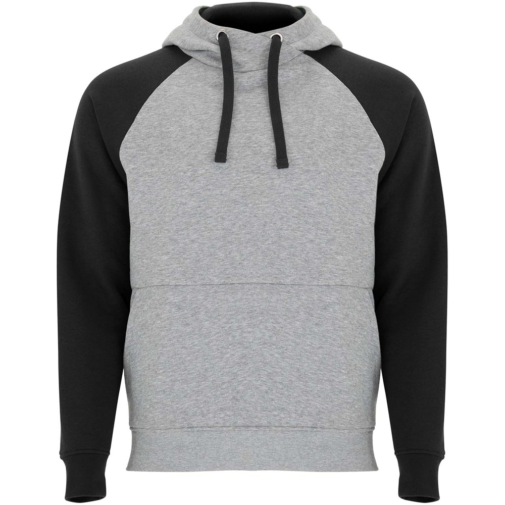 Sweat à capuche Badet bicolore pour enfant Gris, Noir