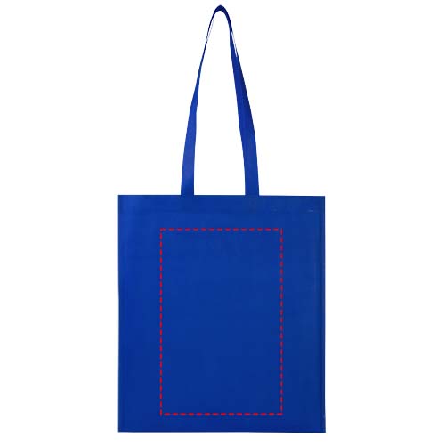 Sac shopping convention EcoSeal de 6 L non tissé en matériaux recyclés certifiés GRS Bleu royal