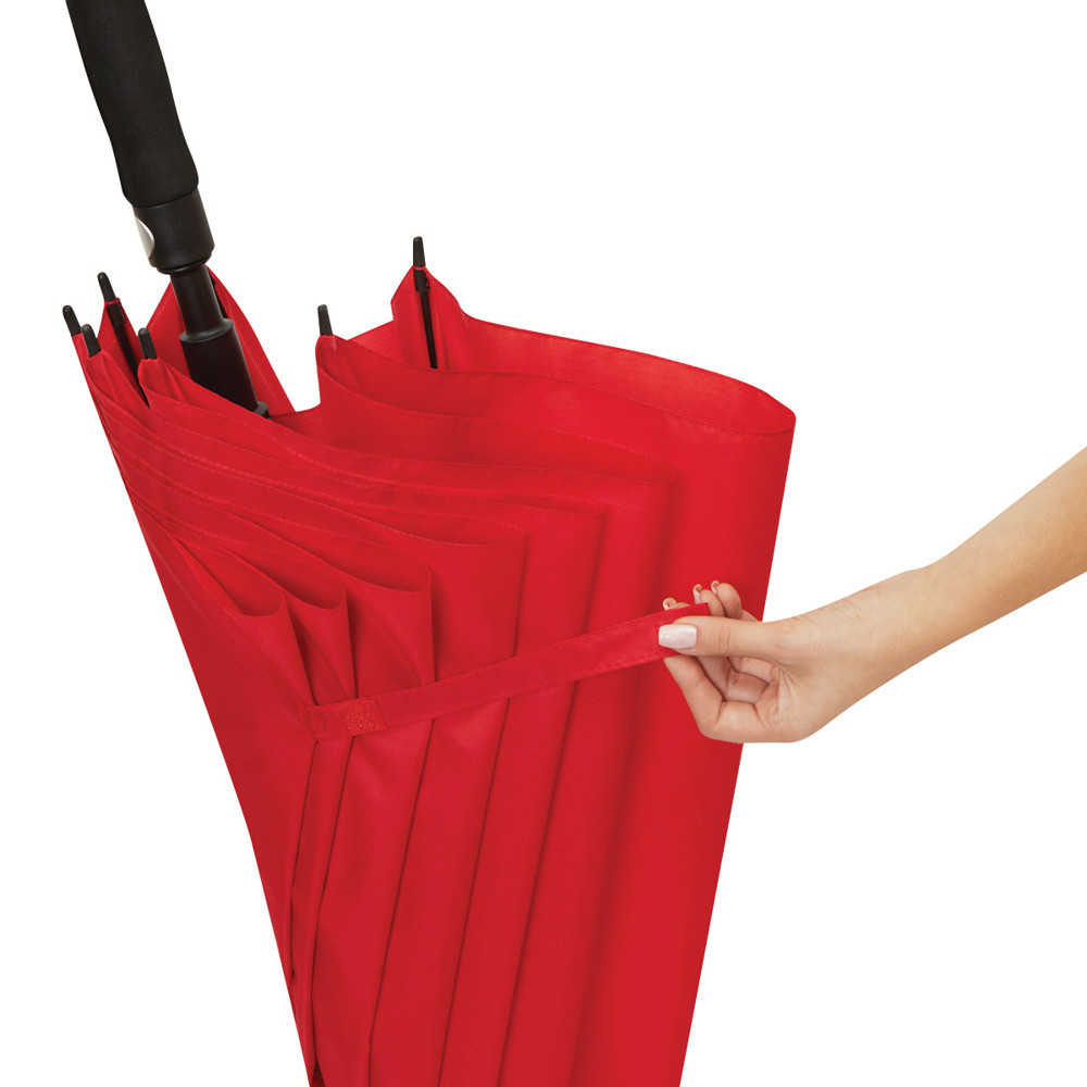 Parapluie de golf Massachusetts rouge