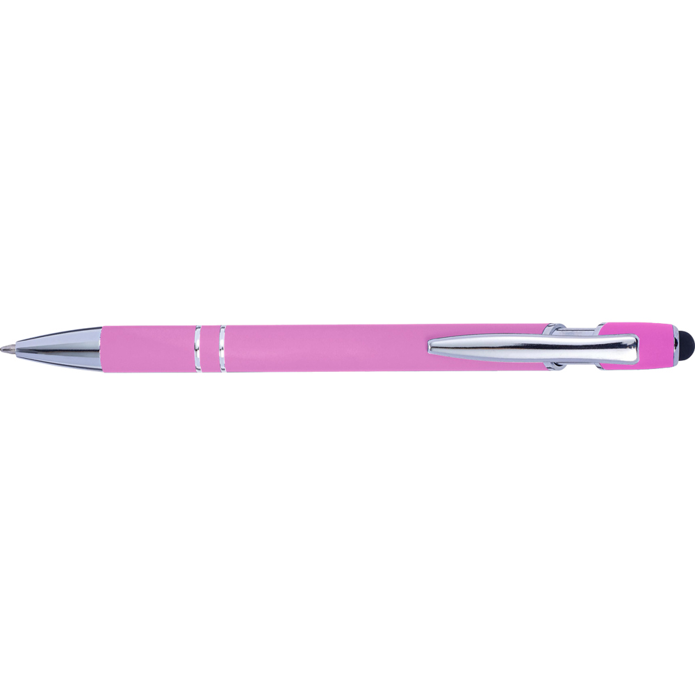 Kugelschreiber Softtouch Milano pink