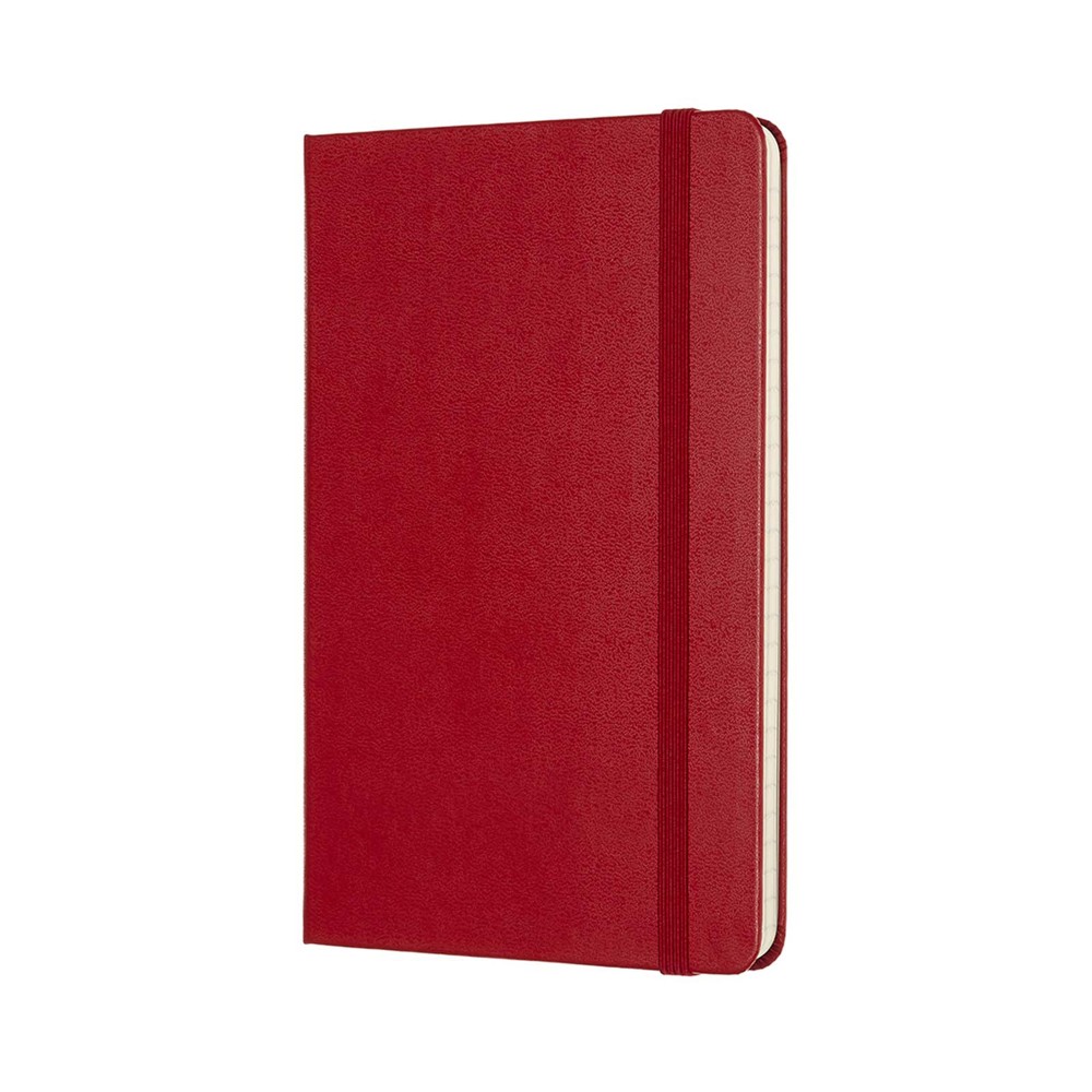 Moleskine Classic Hardcover Notizbuch M – liniert scharlachrot