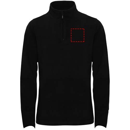 Himalaya 1/4 Zip - Fleecepullover für Damen schwarz
