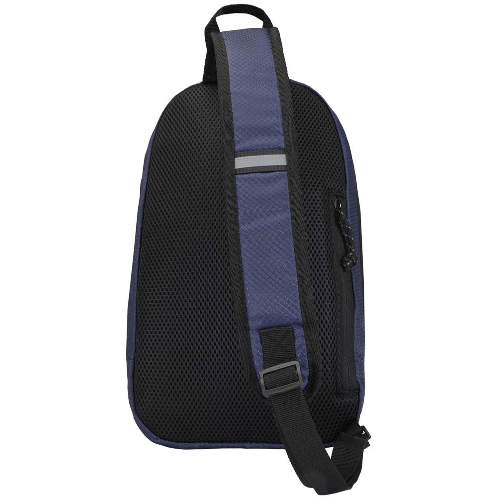 Nomad GRS-recycelte Umhängetasche mit Trinkfunktion navy